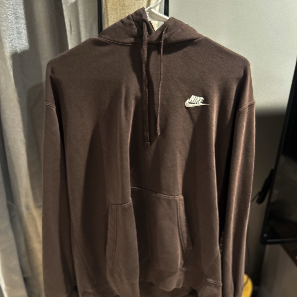 Nike Brown Hoodie Size Large